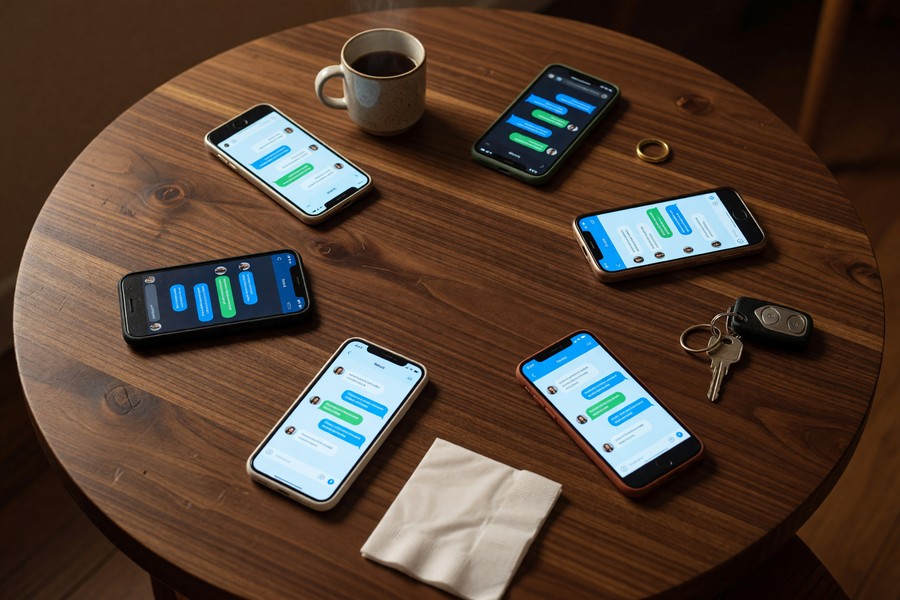 Comparison graphic showing Messenger block features versus Restrict and Ignore options
