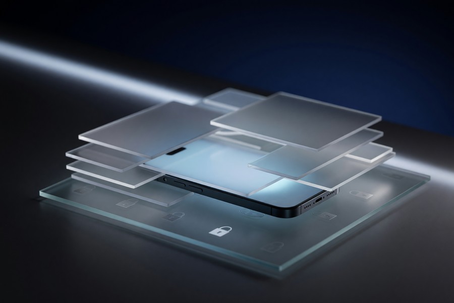 Android file manager showing Snapchat cache directory with recoverable files