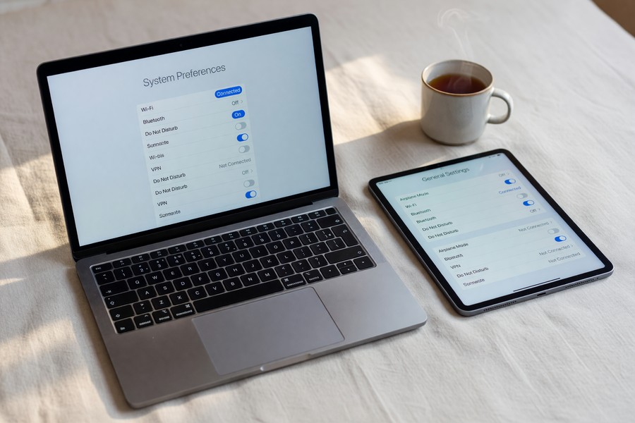 iPhone Settings screen showing the Send Read Receipts toggle in Messages
