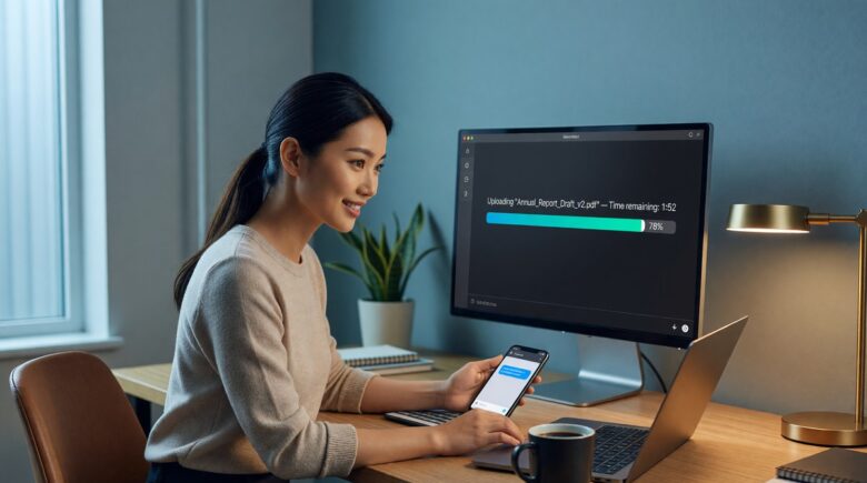 Best apps to send large files over chat on mobile and desktop
