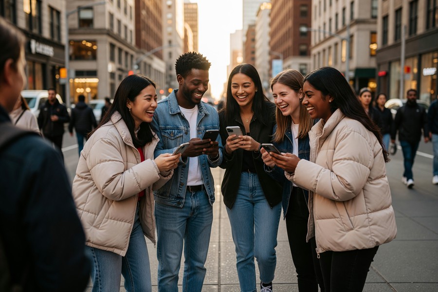 Checklist graphic showing key features to evaluate when choosing a privacy messaging app