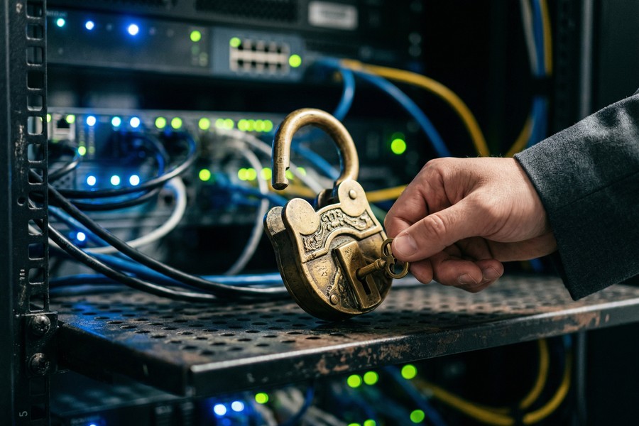 Diagram comparing TLS, server-side, and end-to-end encryption data flow