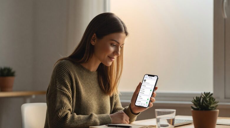 iPhone settings screen showing options to reduce background data usage