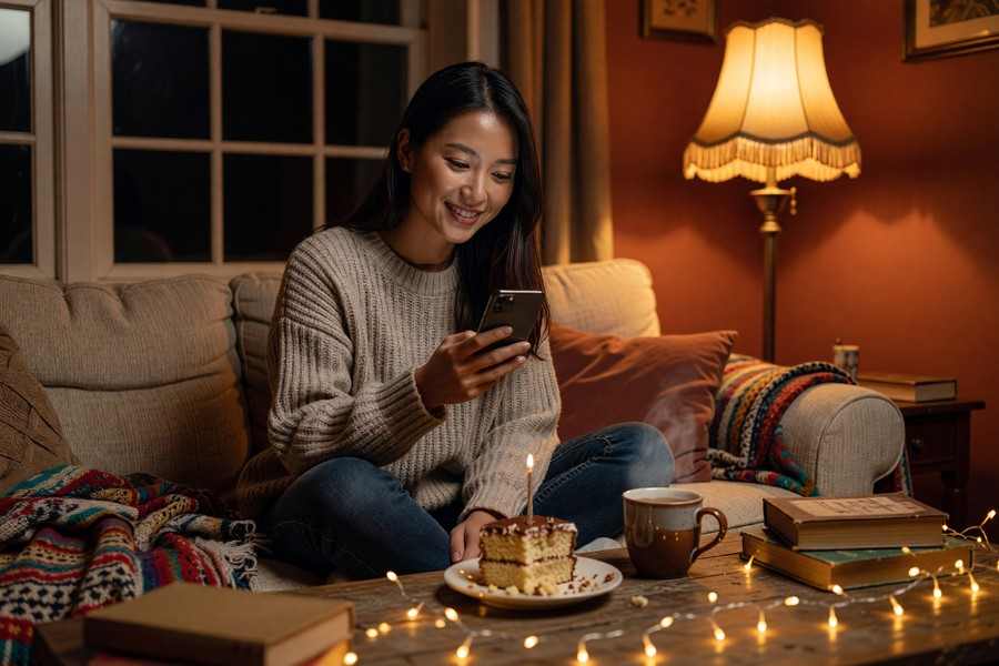 iPhone Messages app showing the Send Later scheduling interface with date and time picker