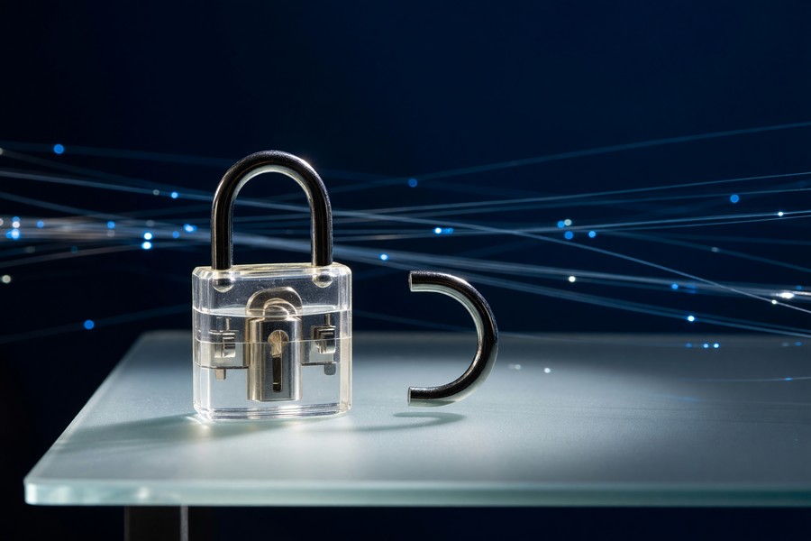 Security comparison chart showing SMS SS7 vulnerabilities versus RCS encryption layers