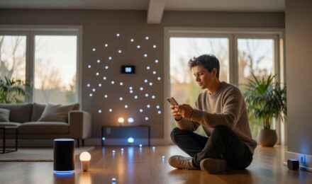 Smart home devices connected without a hub using Wi-Fi and Bluetooth