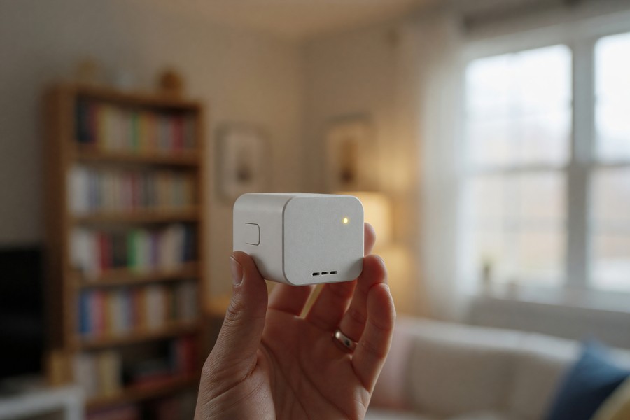 Wi-Fi smart plug and bulb connected to a home router without a hub