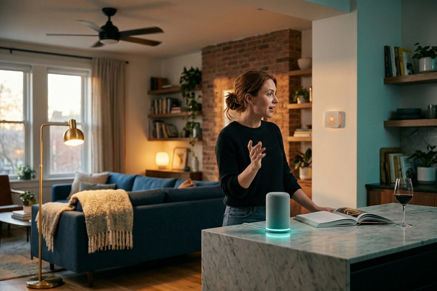Amazon Echo and Google Nest Hub acting as hub-free smart home controllers