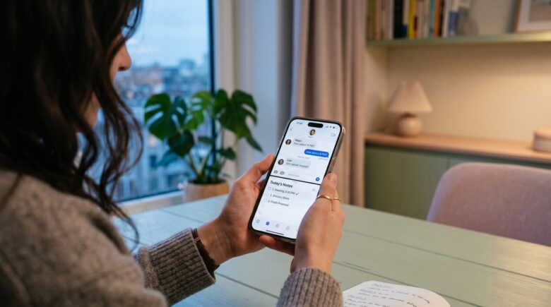 Smartphone screen showing a mental health app interface for social anxiety treatment