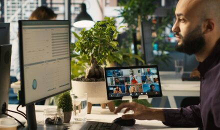 Remote team using Google Calendar with hidden productivity features