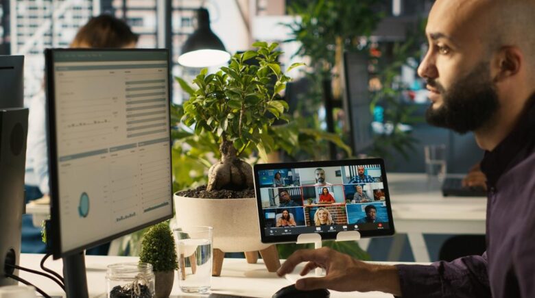 Remote team using Google Calendar with hidden productivity features