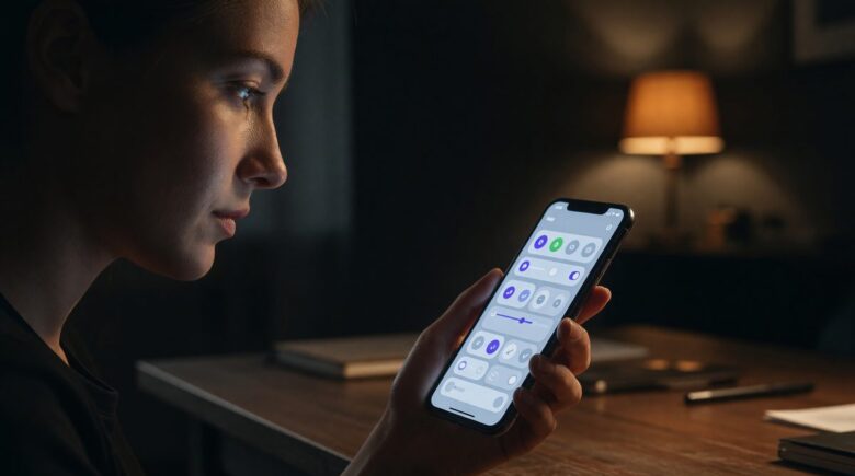 iPhone Focus mode and notification settings screen showing granular per-app notification control options
