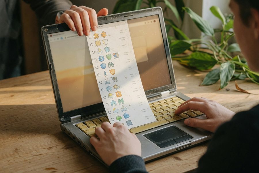 Browser extension update history log showing silent permission changes over time