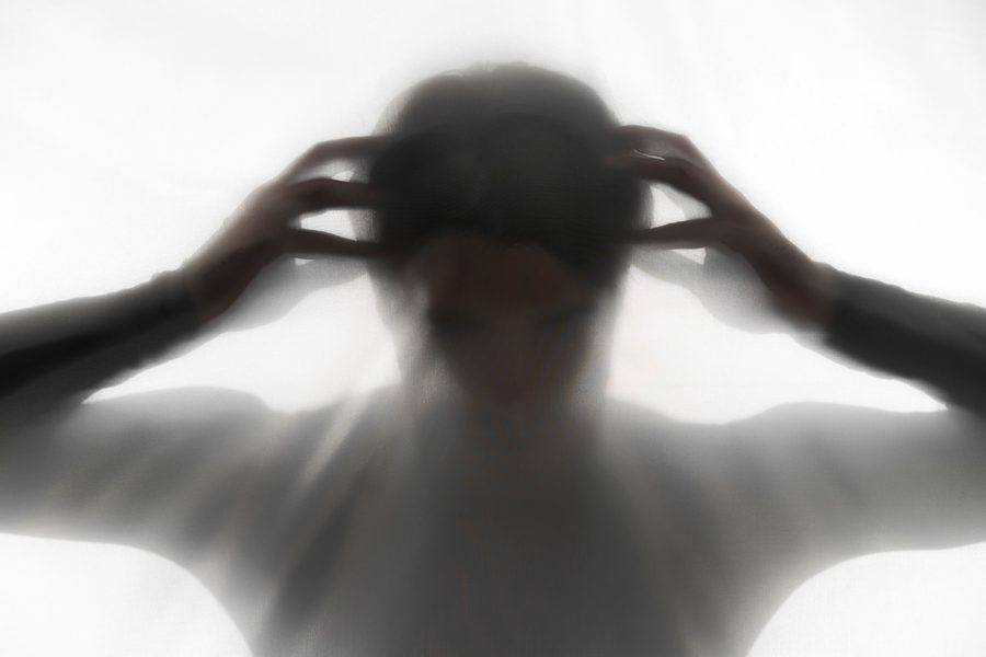 Image showing a timeline of message timing vs. anxiety levels in a controlled study