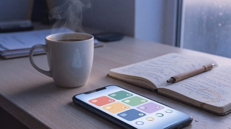 Side-by-side comparison of Duolingo and Babbel app interfaces on a smartphone screen