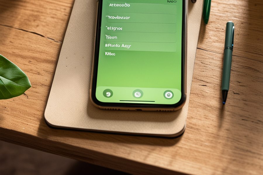 Image shows an iPhone Settings menu with Focus mode schedule set for 9 AM, 12 PM, Monday through Friday.