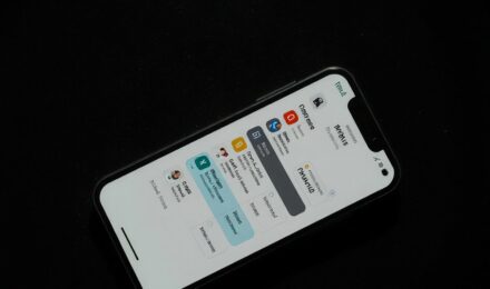 iPhone Calendar app showing recurring events, travel time alerts, and Focus Mode integration for productivity scheduling