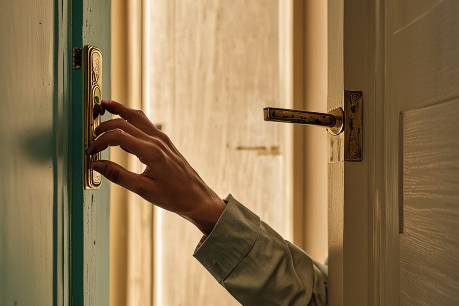 NFC door access reduces physical contact with high-touch surfaces