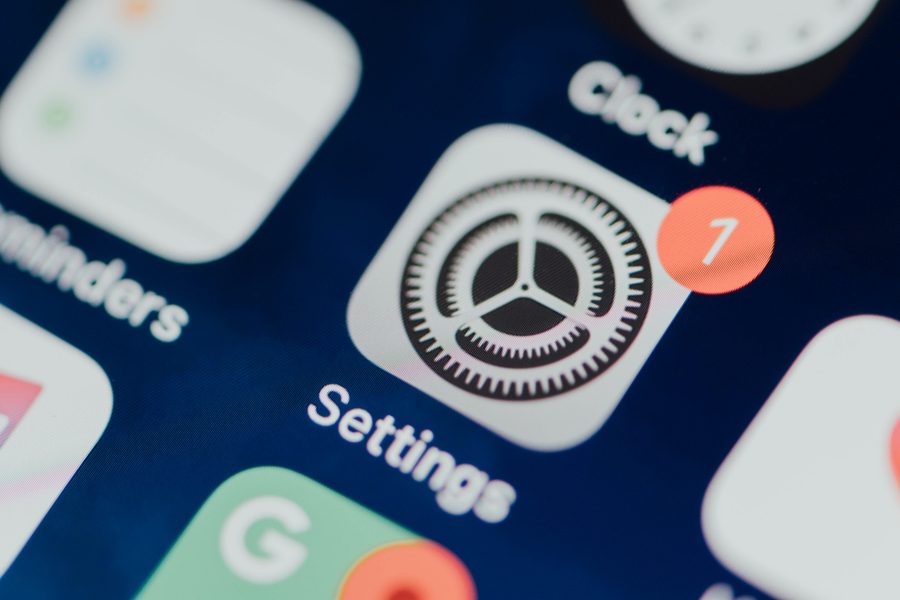 Custom Focus featuring minimal icon and allowed contacts only